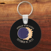 Jährliche Solarkrise Okt. 14 Schlüsselanhänger (Vorderseite)