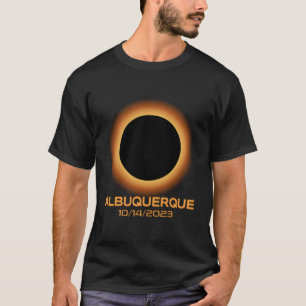 Jährliche Solarzelle Eclipse 2023 Albuquerque New  T-Shirt