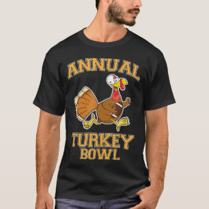Jährliche Türkei Bowl Football Sport Lover Funny t T-Shirt