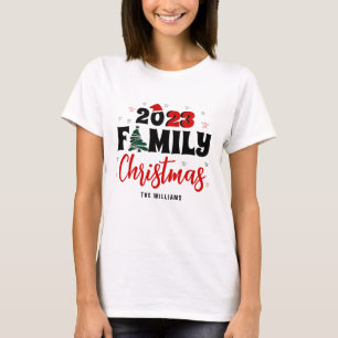 Jährliche Übereinstimmung der Weihnachtsfrauen T-Shirt