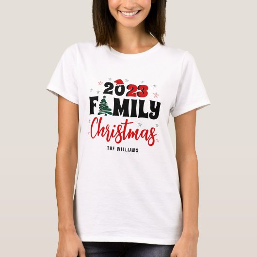 Jährliche Übereinstimmung der Weihnachtsfrauen T-Shirt (Vorderseite)