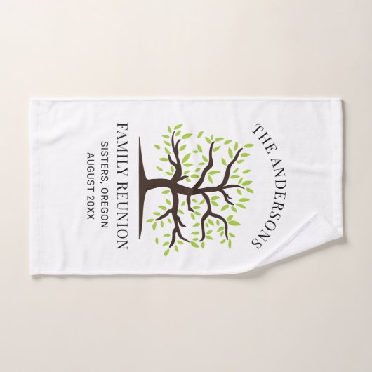 Jährliche Veranstaltung von Wiedersehen-Cousins fü Handtuch (Handtuch)