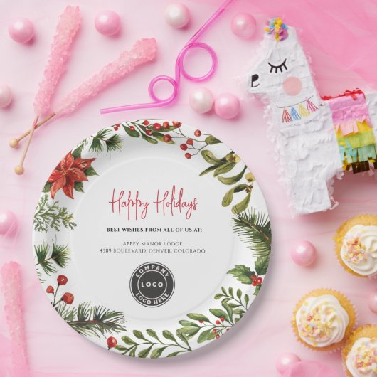 Jährliche Veranstaltung zum Hinzufügen von Firmenl Pappteller (Party)