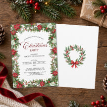 Jährliche Weihnachtsfeier für Unternehmensmitarbei