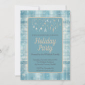 Jährliche Weihnachtsfeiertage-Party Einladung (Vorderseite)