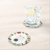 Jährliche Werbung für Firmenlogos Untersetzer (Vor Ort)