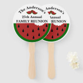 Jährliche Wiedersehen Fächer (Vorne und Hinten)