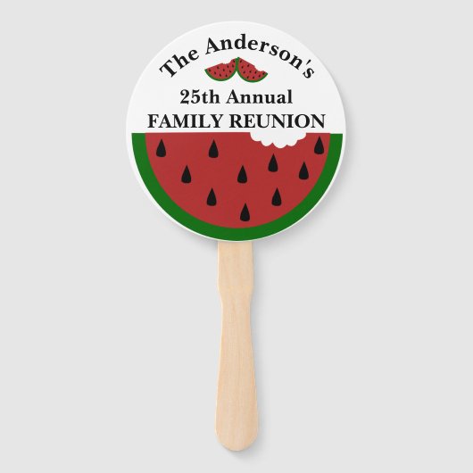 Jährliche Wiedersehen Fächer (Vorderseite)