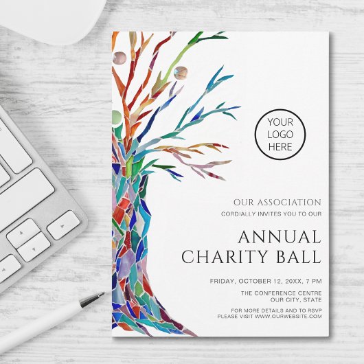 Jährliche Wohltätigkeit Einladung