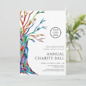Jährliche Wohltätigkeit Einladung (Stehend Vorderseite)