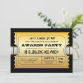 Jährlicher Film spricht Party goldene Karte zu (Stehend Vorderseite)