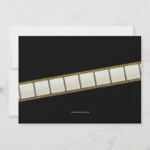 Jährlicher Film spricht Party goldene Karte zu (Rückseite)