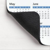 Jährlicher Kalender 2012 Mousepad (Ecke)