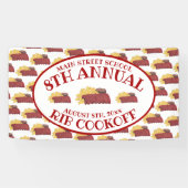 Jährlicher Rib Cookoff GRILLEN Spare Ribs Grillwet Banner (Horizontal)