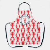 Jährliches Familienkochen für Meeresfrüchte Party Schürze (Vorderseite)