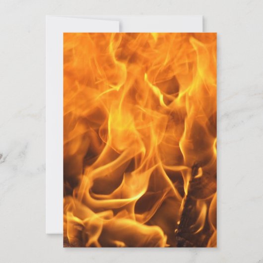 Jährliches Feuerbrand 4. GRILLEN Juli Party Einlad Einladung (Rückseite)