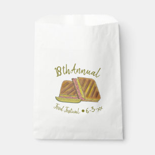 Jährliches Lebensmittelfestival Kubanisches Sandwi Geschenktütchen