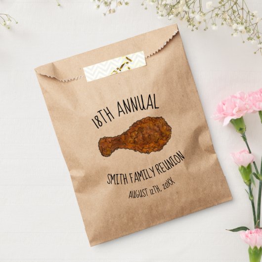 Jährliches pikantes Cookout Wiedersehen-Fried Chic Geschenktütchen (Versiegelt)