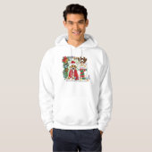 Jährliches Weihnachtsfest-Foto Hoodie (Vorne ganz)