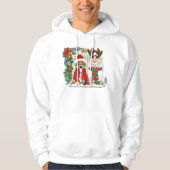 Jährliches Weihnachtsfest-Foto Hoodie (Vorderseite)