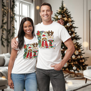 Jährliches Weihnachtsfest-Foto T-Shirt