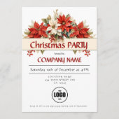 Jährliches Weihnachtsfest im Unternehmen Party Einladung (Vorderseite)