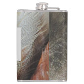 Jährliches Wiedersehen Feather Golf Turnier Flachmann (Rückseite)