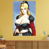 Jahrmarkt Maiden 10 Leinwanddruck (Insitu (Wohnzimmer))