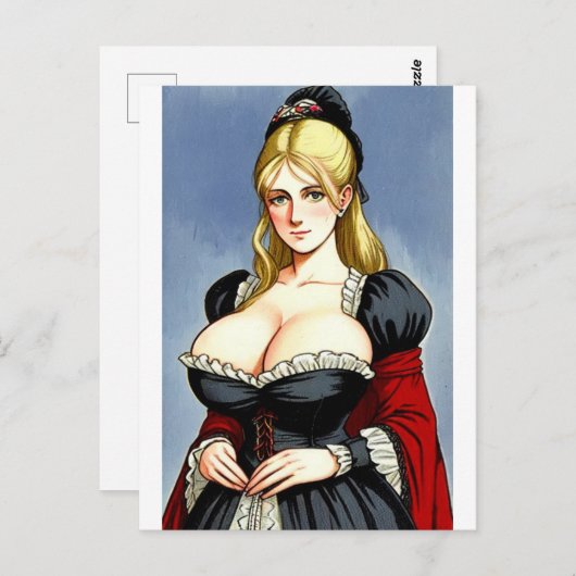 Jahrmarkt Maiden 10 Postkarte (Vorne/Hinten)