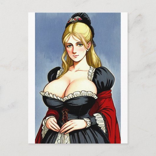 Jahrmarkt Maiden 10 Postkarte (Vorderseite)