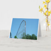 Jahrtausend-Krafttropfen Karte (Gelbe Blume)