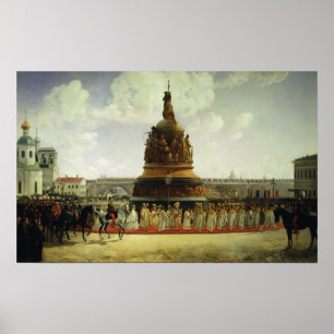 Jahrtausend Russlands Poster