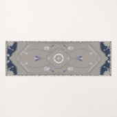 Jahrtausendgrauzone Rug Yogamatte (Vorderseite (Horizontal))