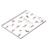 Jahrtausendliche Fitness Notizblock (Linke Seite)