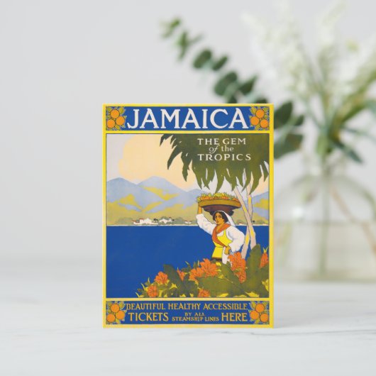 Jahrtausendreise Postkarte (Stehend Vorderseite)