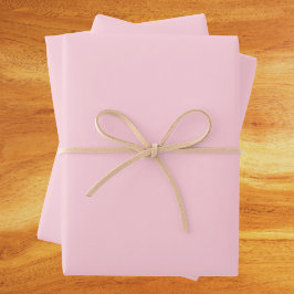 Jahrtausendrosa Farbe Geschenkpapier Set