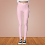 Jahrtausendrosa Farbe Leggings<br><div class="desc">Jahrtausendrosa Farbe</div>