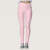 Jahrtausendrosa Farbe Leggings (Vorderseite)