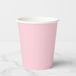 Jahrtausendrosa Farbe Pappbecher