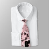 Jahrtausendrosa Große Rose Krawatte (Gebunden)