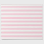 Jahrtausendrosa und weiße Streifen Geschenkpapier (Flach)