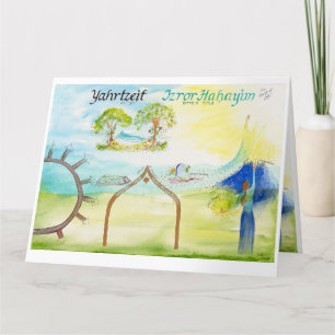 Jahrzeit: Mapping the Journey:Trauernder und Seele Karte