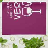 J'ai besoin de verres geschirrtuch (Gefaltet)