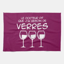 J'ai besoin de verres geschirrtuch