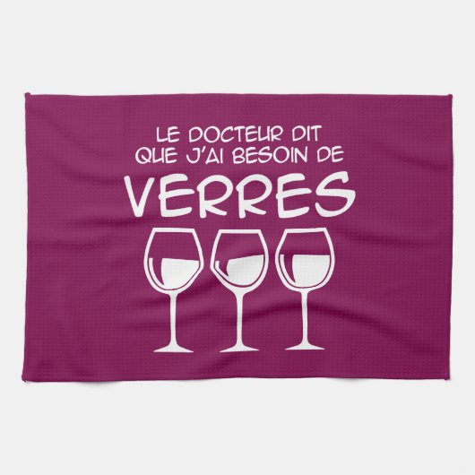 J'ai besoin de verres geschirrtuch (Horizontal)