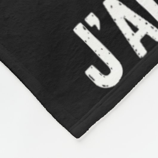 J'ai Biathlon Wintersport Langlauf Fleecedecke (Ecke)