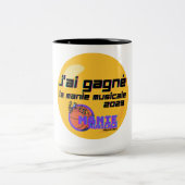 J'ai gagné la Manie Musicale 2023 Tasse (Mittel)