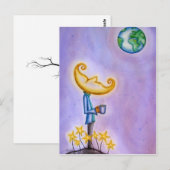 Jai Guru Deva Om Postkarte (Vorne/Hinten)