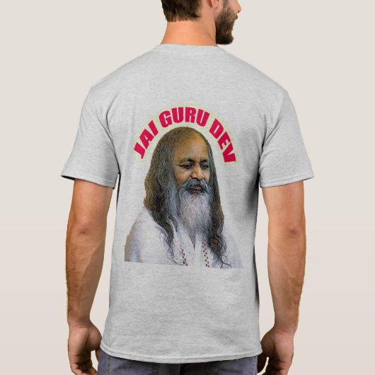 JAI GURUDEV2 T-Shirt (Rückseite)