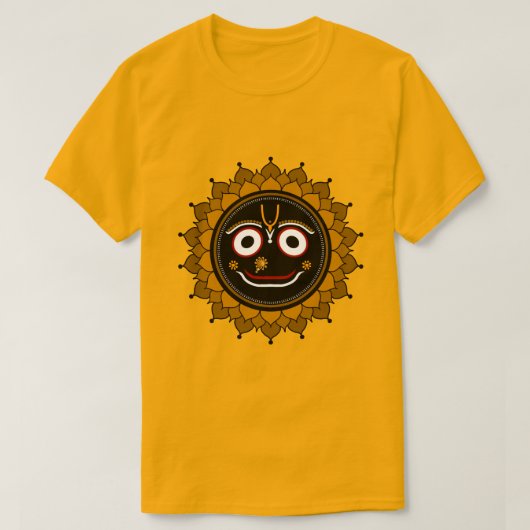 Jai Jagannath - Krishna art T-Shirt (Design vorne)